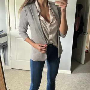 Plaid Blazer